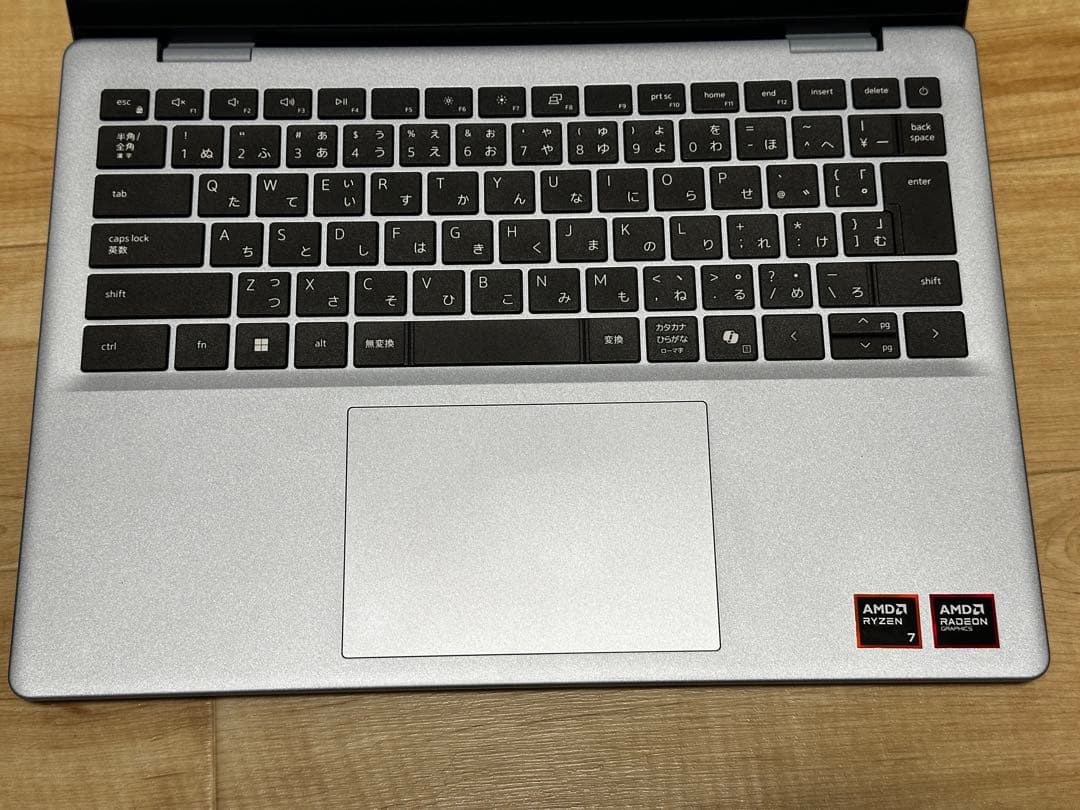 DellノートInspiron 5445 Ryzen7 8840U 美品