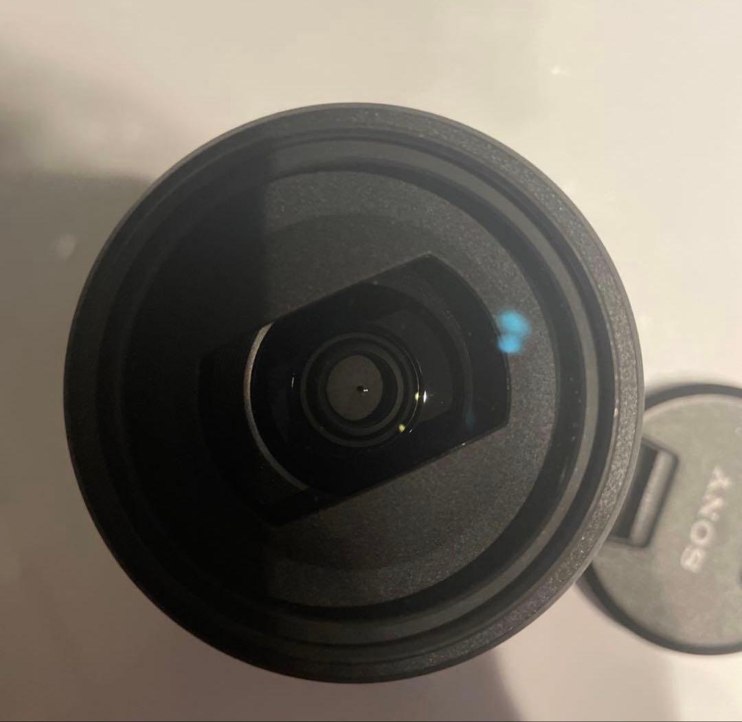 ほぼ新品未使用！ソニーE30mm F3.5 MACROレンズ　Eマウントフード付