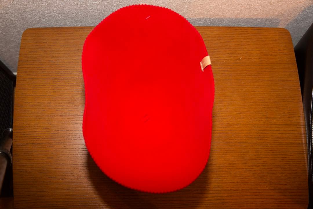赤いフェルトサウナハット