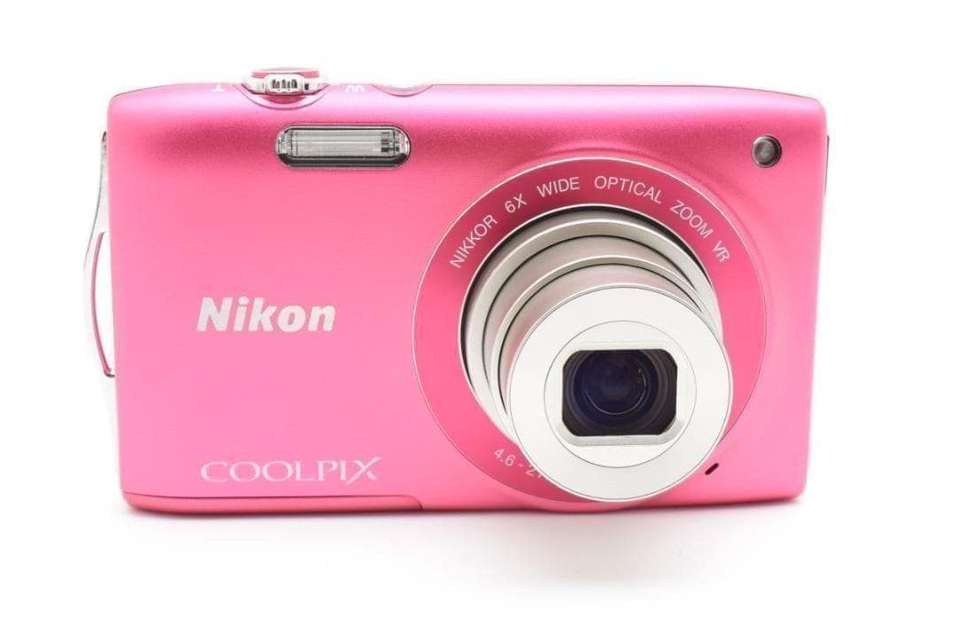 【美品】 ニコン Nikon COOLPIX S3300 ピンク #012