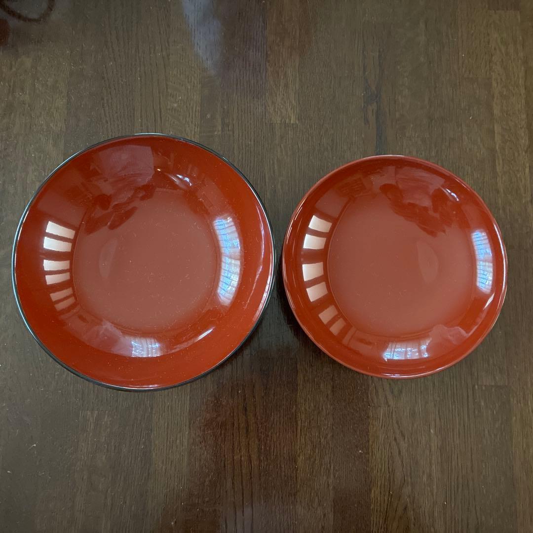 木曽漆器　煮物椀　5客　 新品未使用