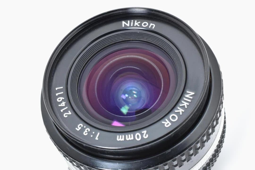 【 美品 】Nikon Ai-S NIKKOR 20mm F3.5 ＃1973