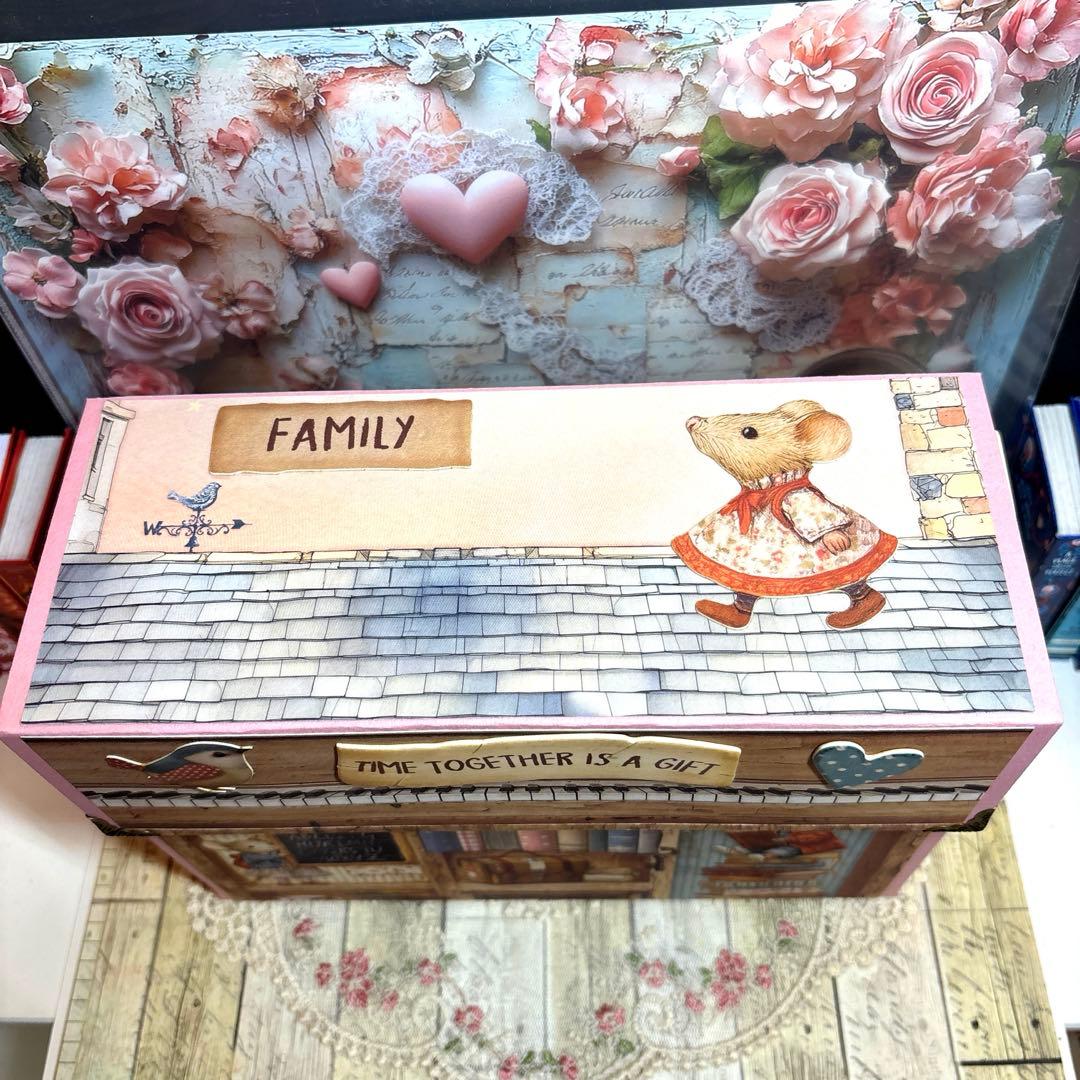 ５０７新✨スタンペリアFamilyおすそ分け収納ボックス （折りたたみ式）