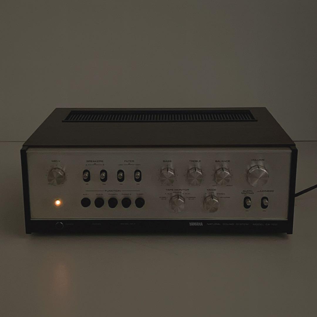 【美品・動作品】 YAMAHA CA-700 プリメインアンプ 動作良好