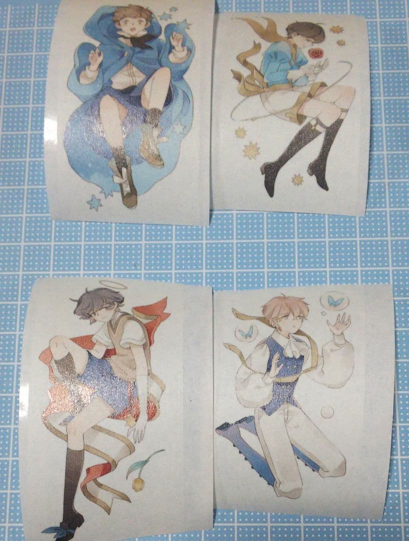 切り売り 人物マスキングテープ 66