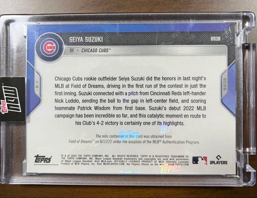 【活躍中！】鈴木誠也 ルーキーカード‼️2022 Topps Now 693