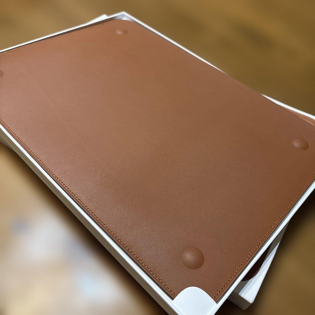 MacBook Leather Sleeve 12インチ ブラウン