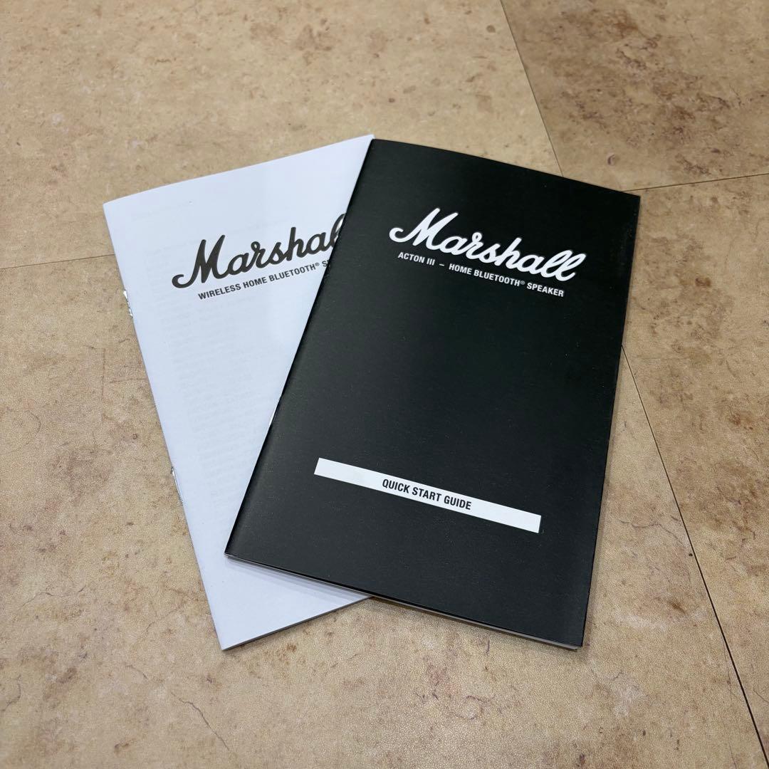Marshall ACTON Ⅲワイヤレススピーカー ブラウン