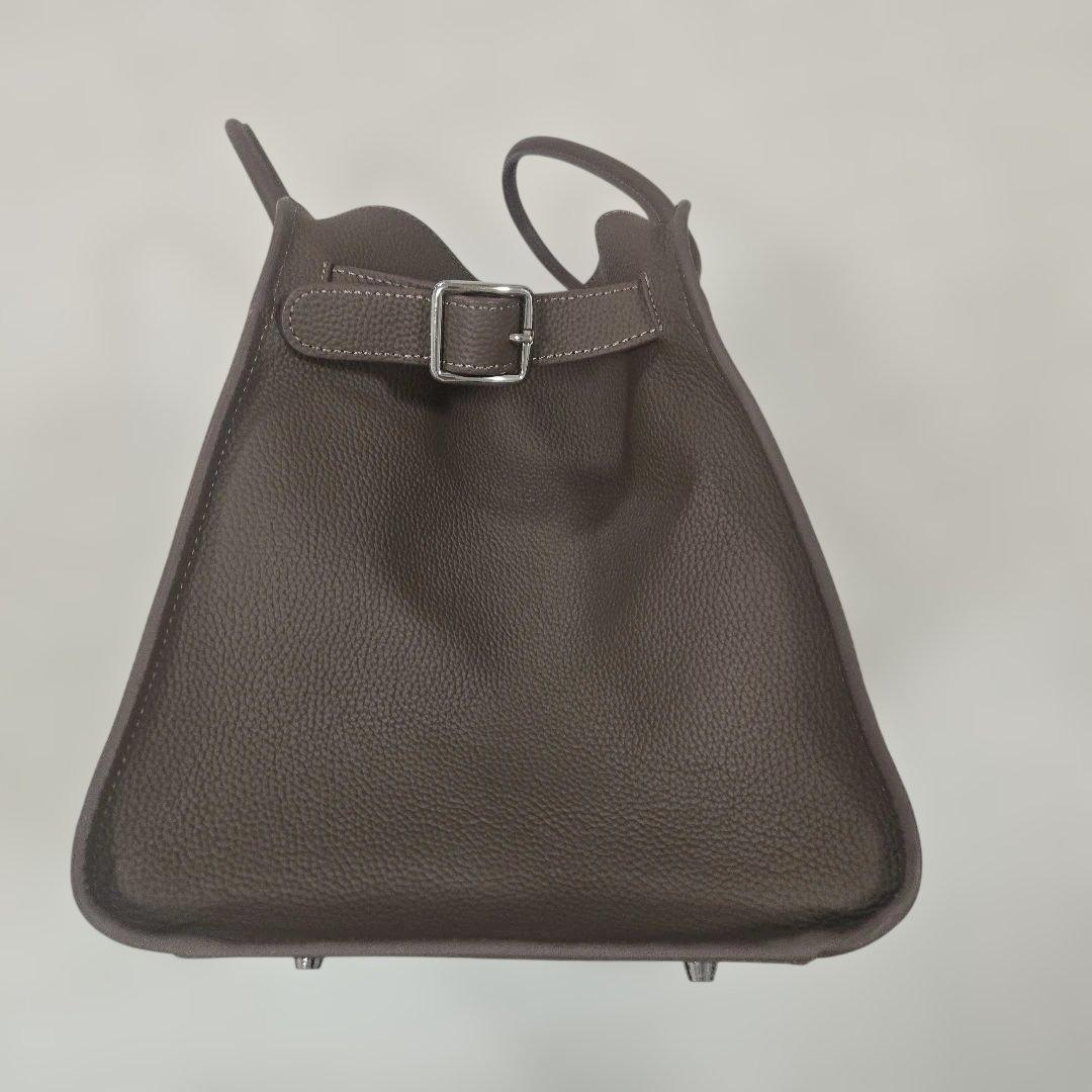 JISTRORY サイドベルトボストンバッグ　taupe brown