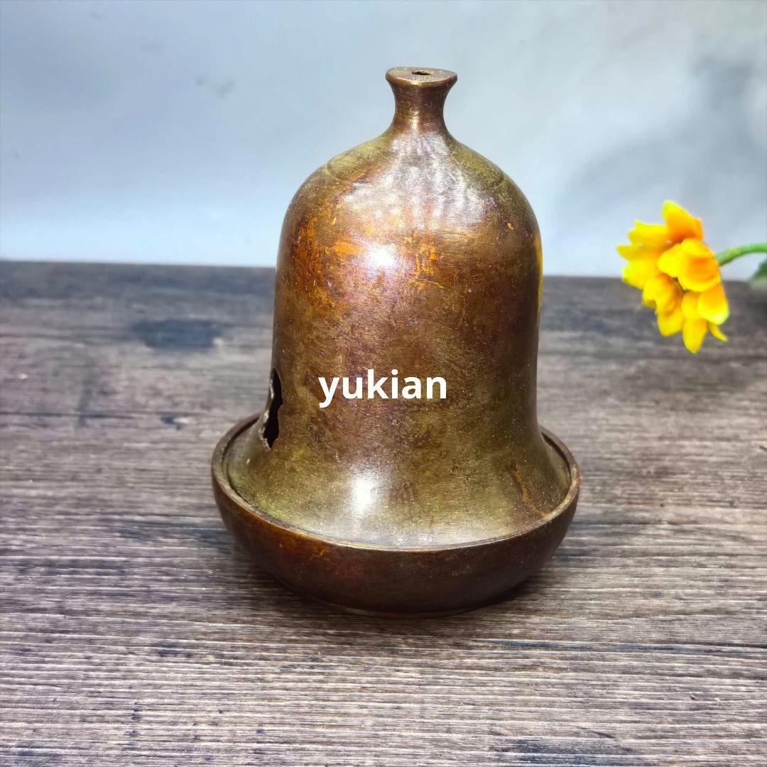銅細工 香薰炉 观烟香炉 熏香炉 茶道 摆件 装飾品 工芸品 美術品
