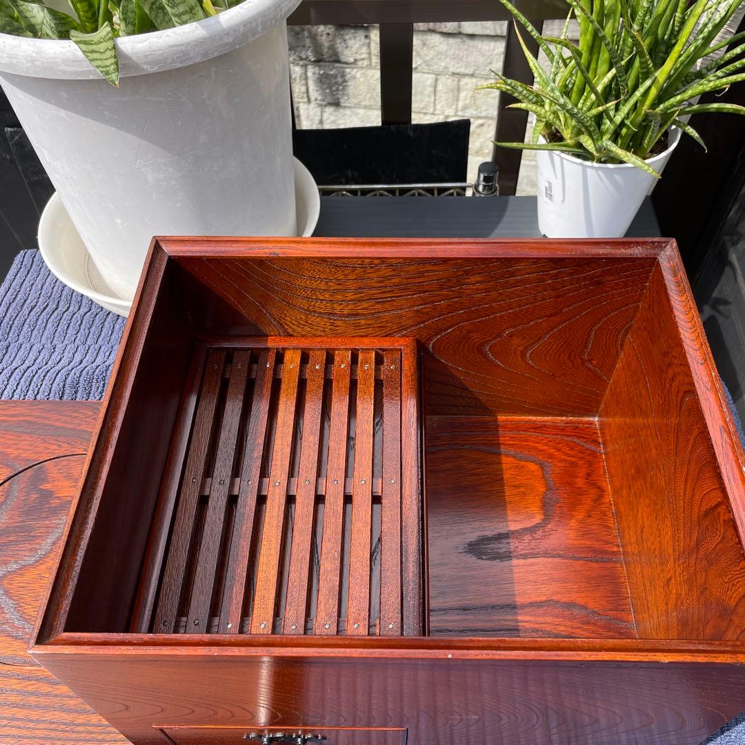 小引き出し 収納 木製 便箋収納ケース 56×28×28