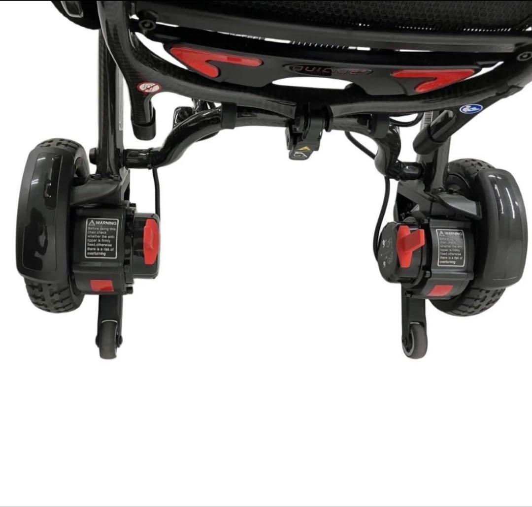 【中古】QUICKIE Q50 Rカーボン折り畳み電動車椅子 2025年5月製