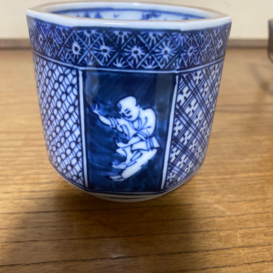 茶道具　祥瑞　八角　火入　五山窯　淡幽造
