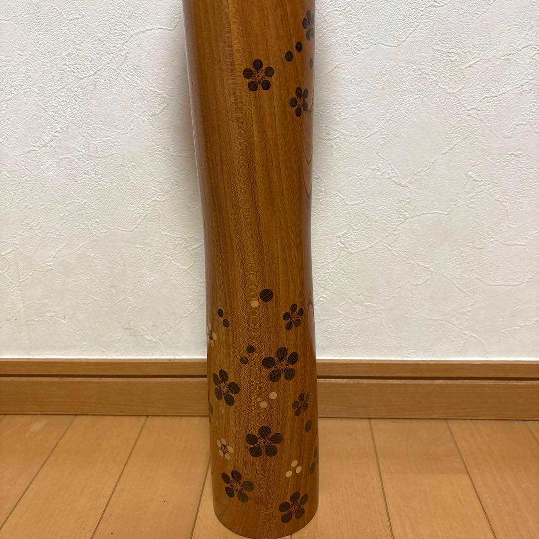 創作こけし　 辻田亮三作品　「紅梅」KokeshiDoll