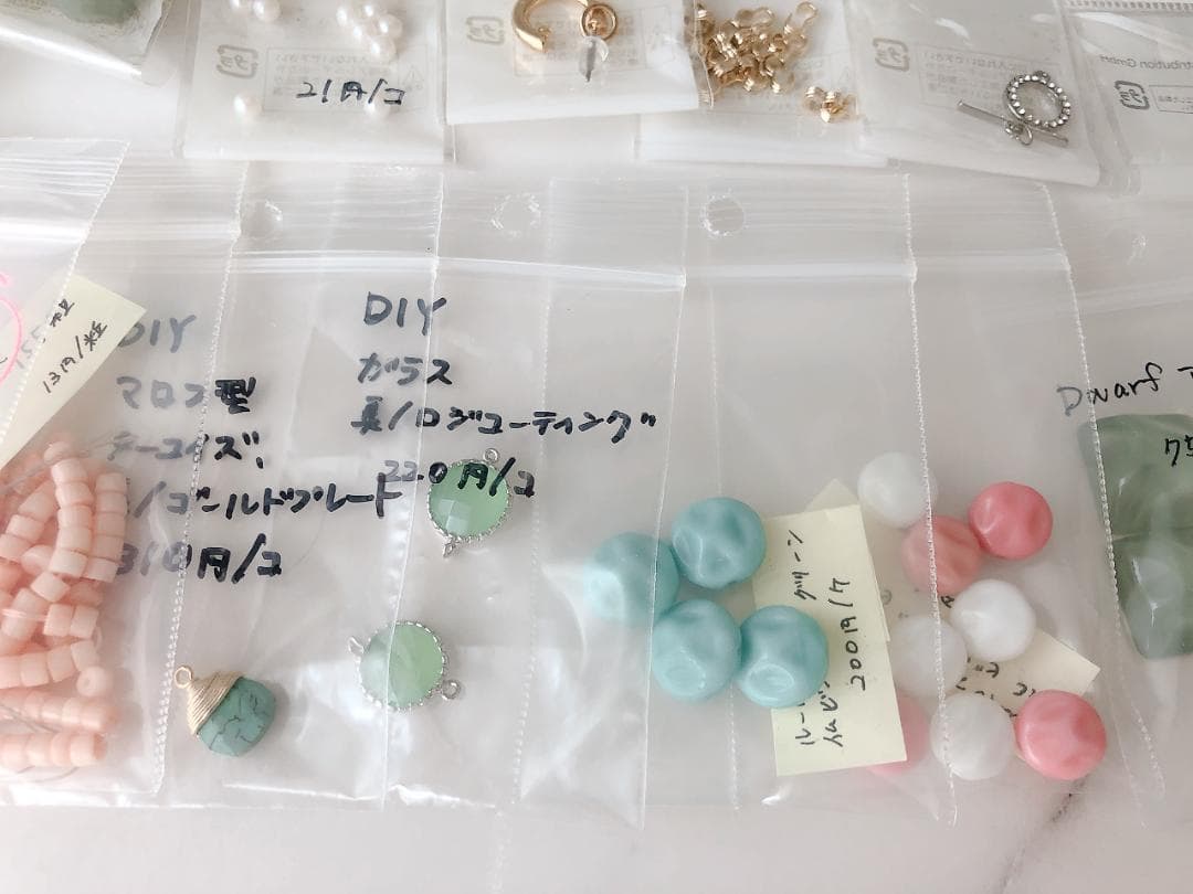 ハンドメイドアクセサリパーツ　まとめ売り