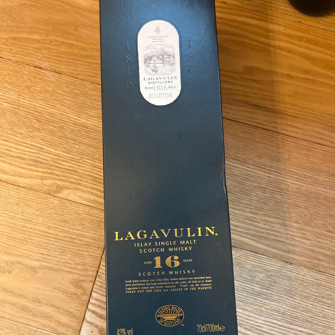 ラガヴーリン16年 43% 700ml+ワイン2本