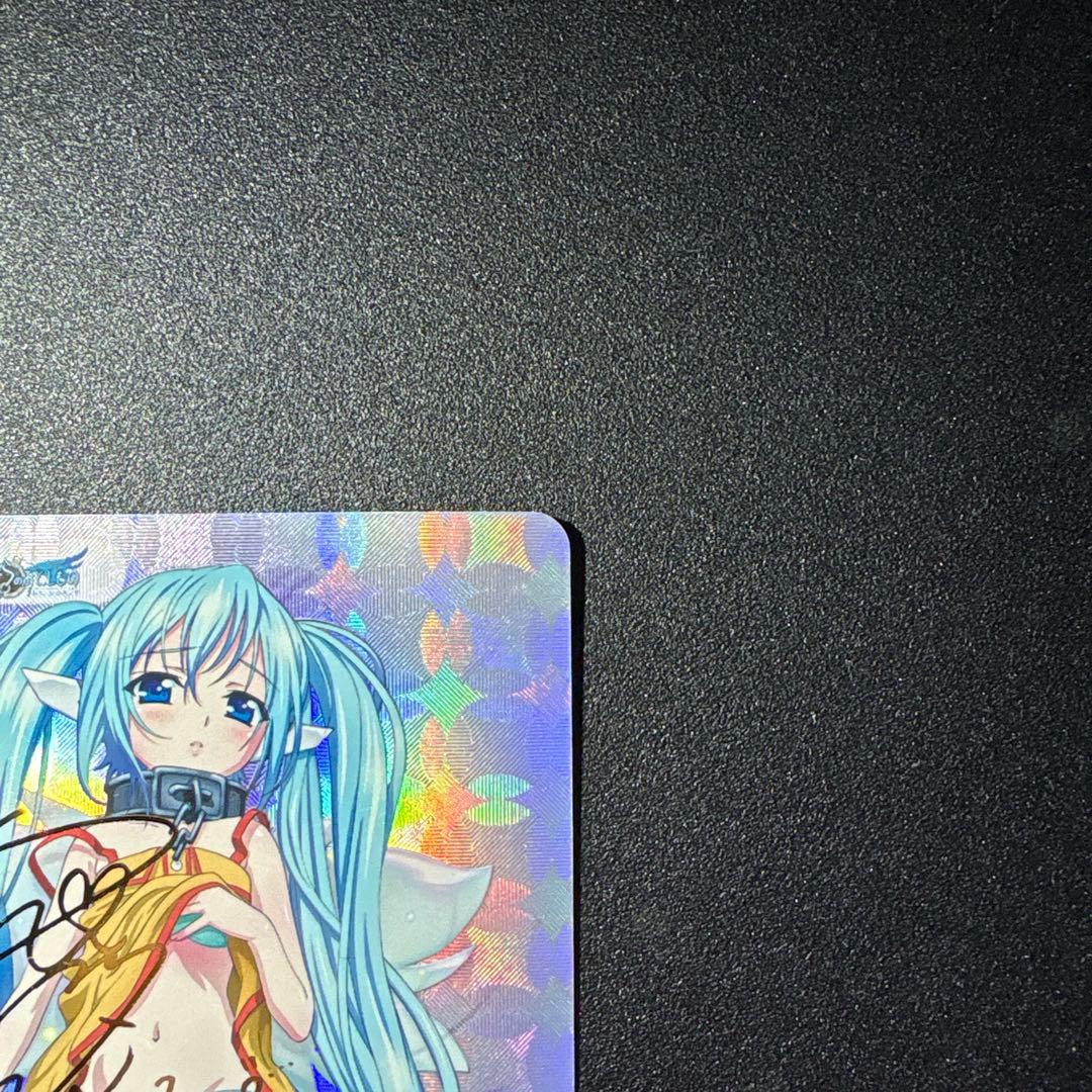 Chaos TCG そらのおとしもの ニンフ SP サイン