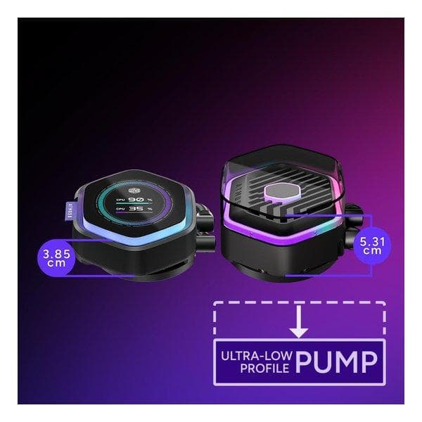 PC用ファン・クーラー Cooler Master ML 240 Atmos II LCD ARGB