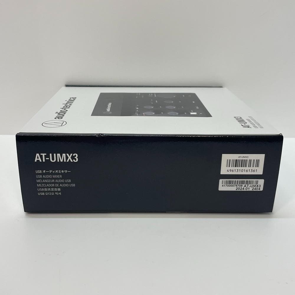 ◆audio‐technica AT‐UMX3 オーディオミキサー 02120