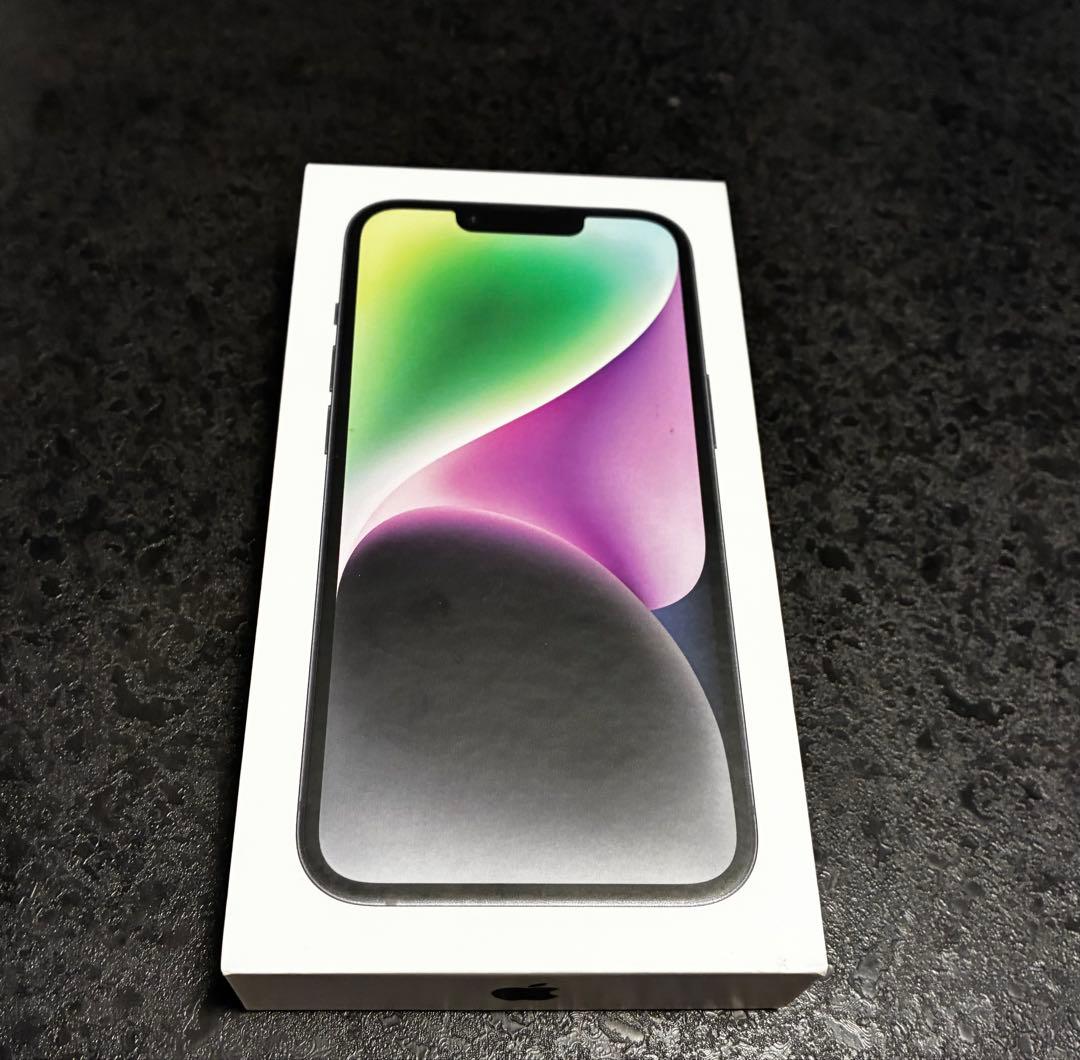 【極美品】iPhone14 512GB ブルーsimフリー箱付　日本国内正規品