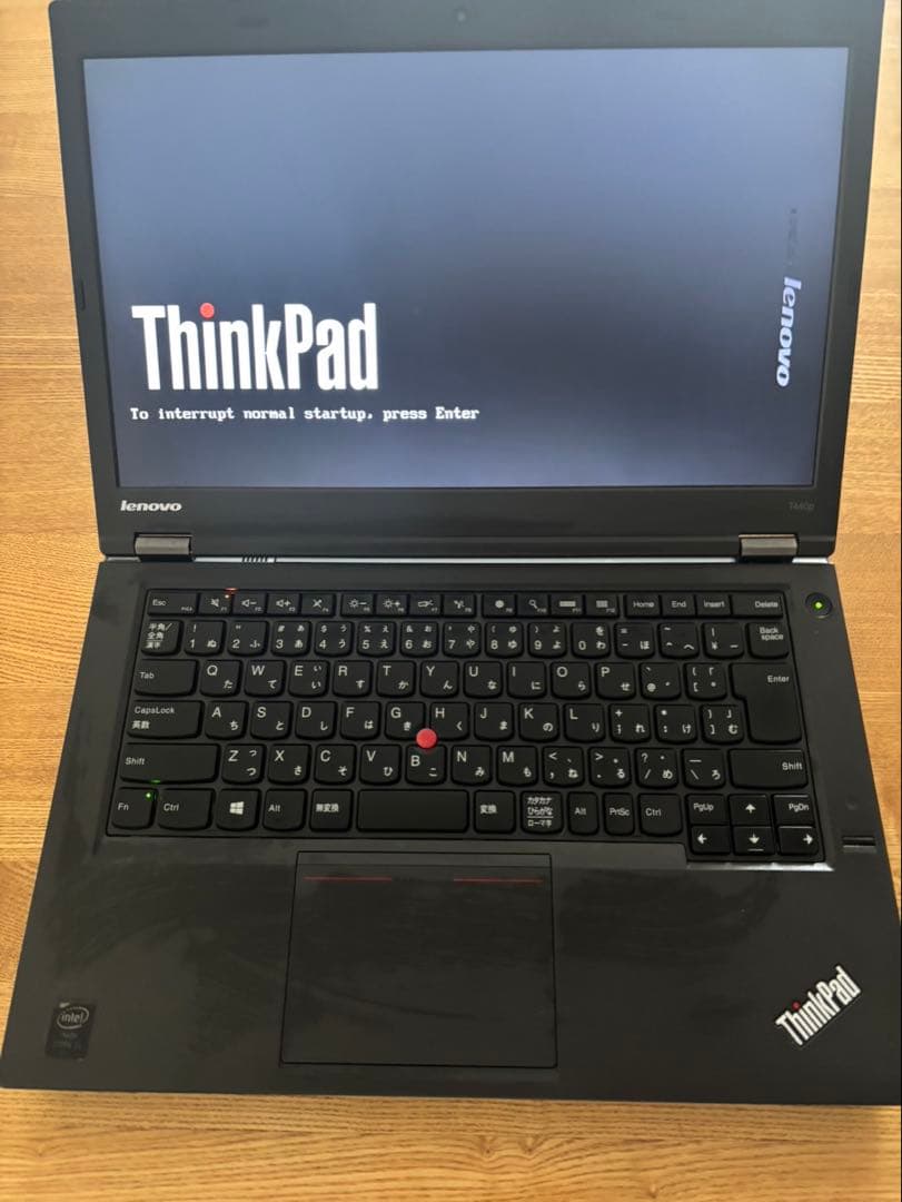 ノートPC Lenovo ThinkPad T440p ACアダプター付き