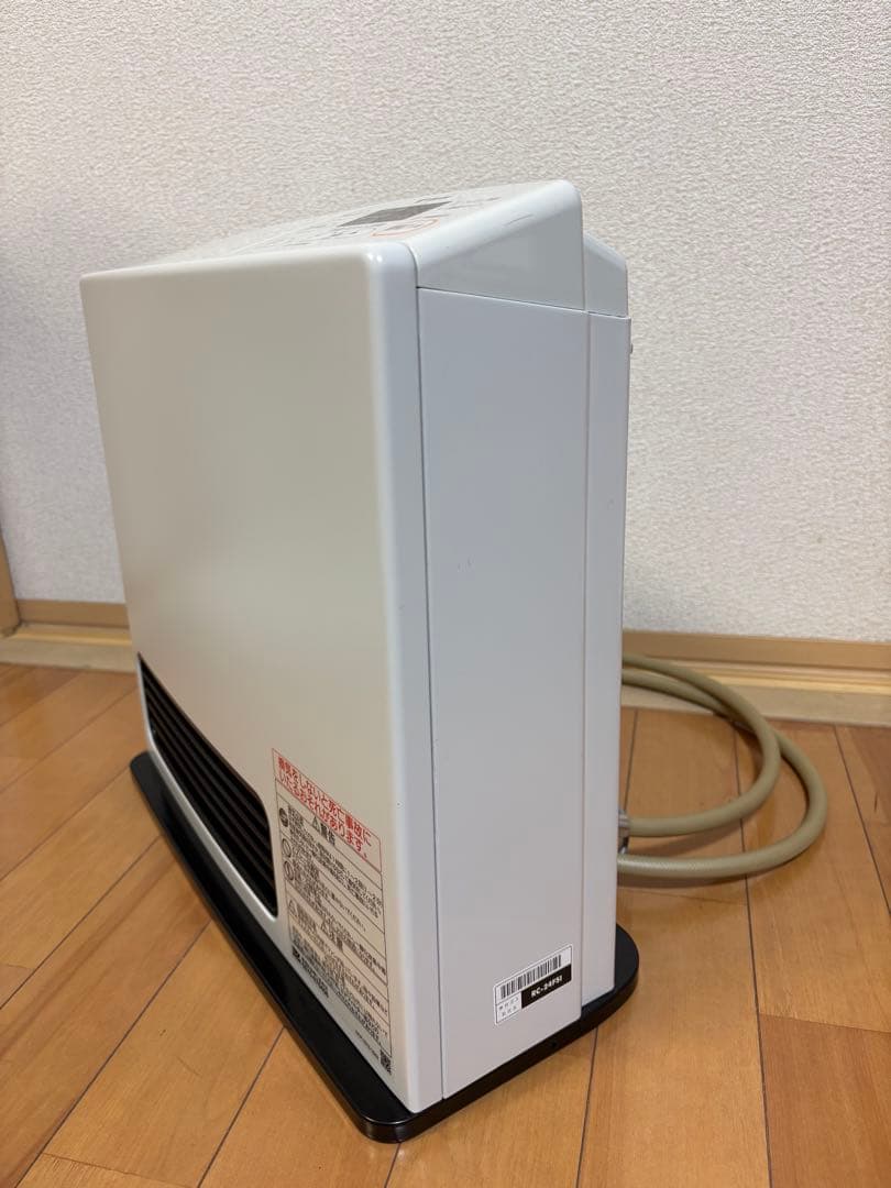 リンナイ ガスファンヒーター RC-U2401E 都市ガス ホース付 7〜9畳