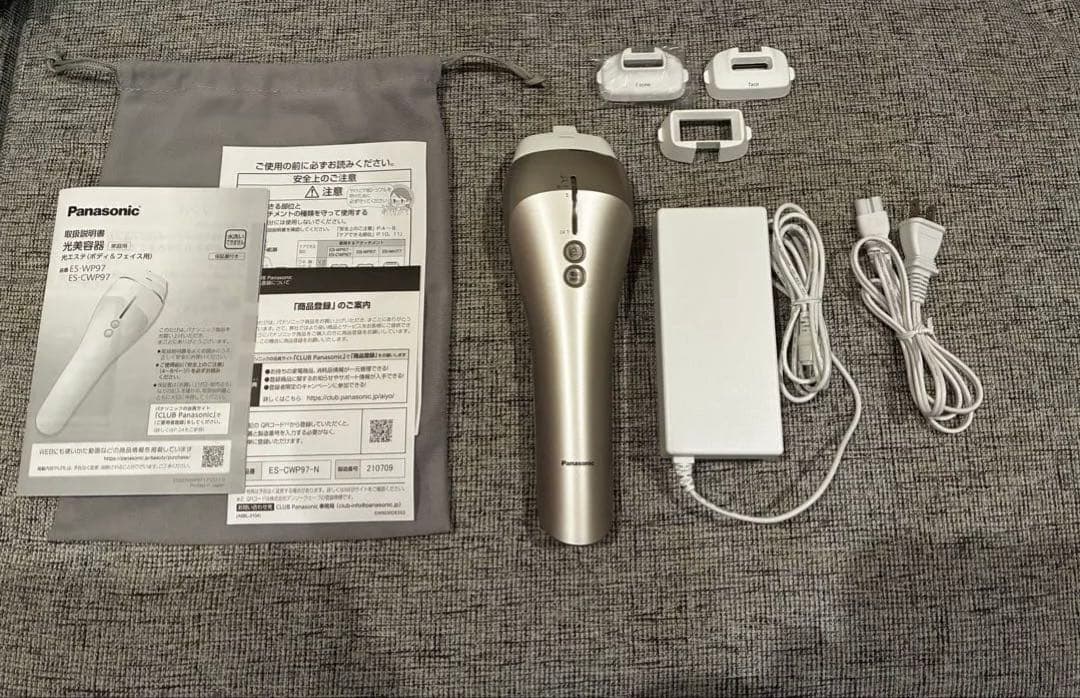 【美品】Panasonic 脱毛器 ES-CWP97