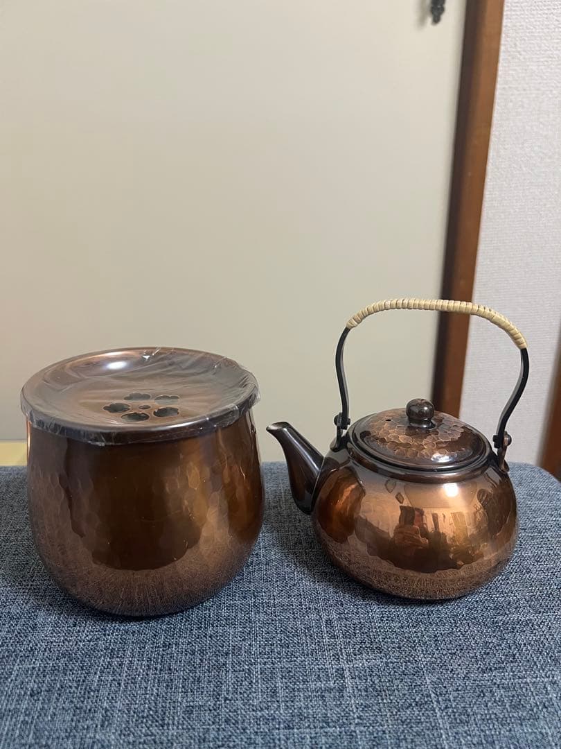 英純堂 銅製茶器セット
