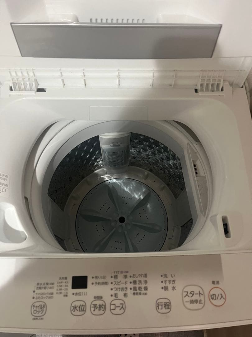 東芝洗濯機　4.5kg 2022年製