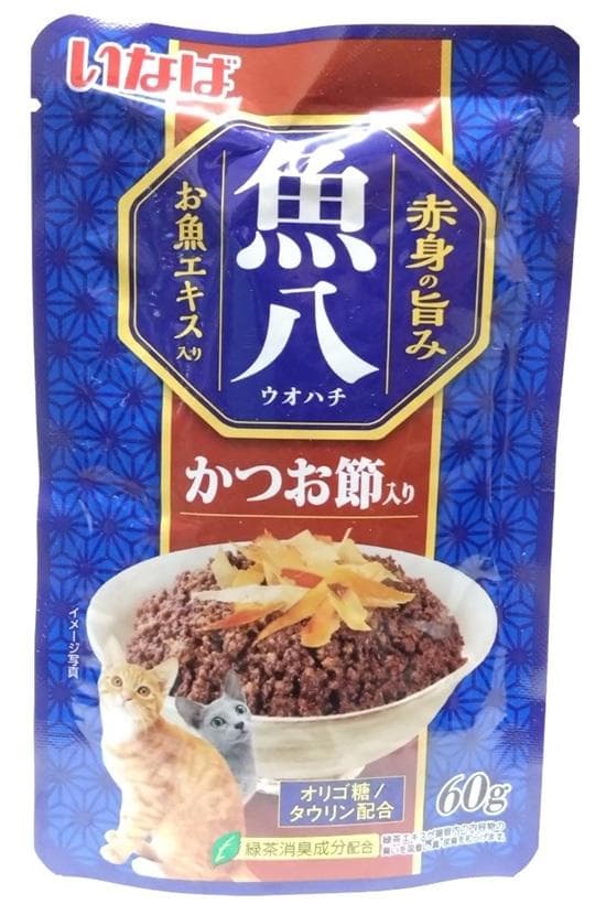 yoto　いなば　魚八　かつお節入り　６０ｇ×１６０個セット 猫用