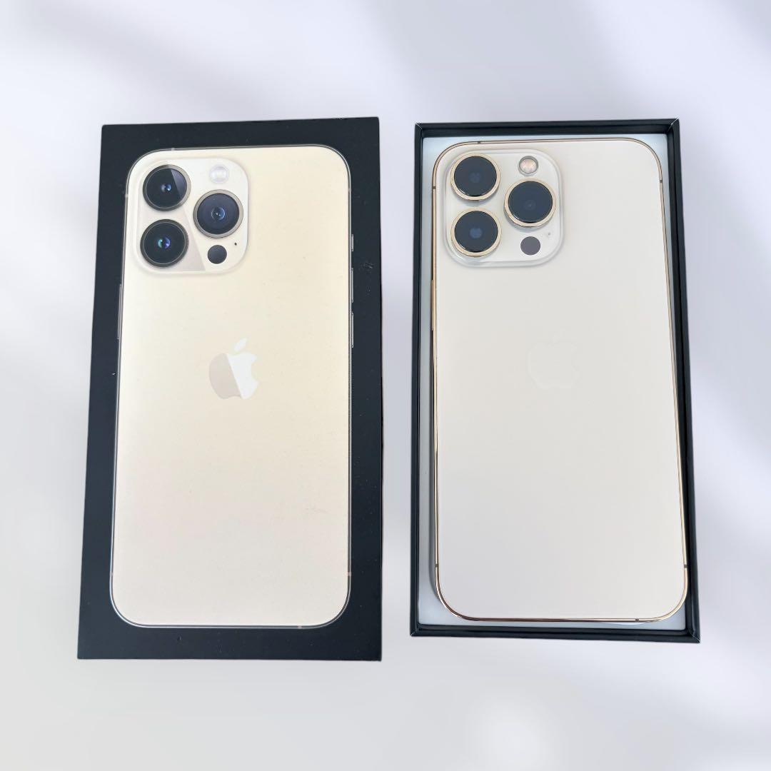 タフサン iPhone 13 Pro 256GB ゴールド 本体 動作良好