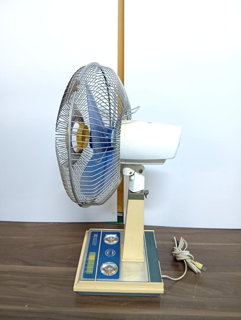 昭和レトロ ブラザー 扇風機 Deluxe Fan 青色 ジャンク品