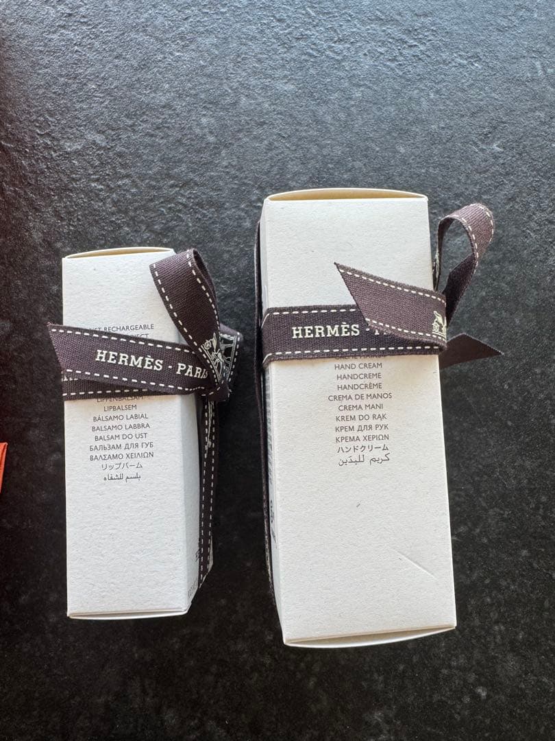 HERMES リップバーム　ハンドクリーム