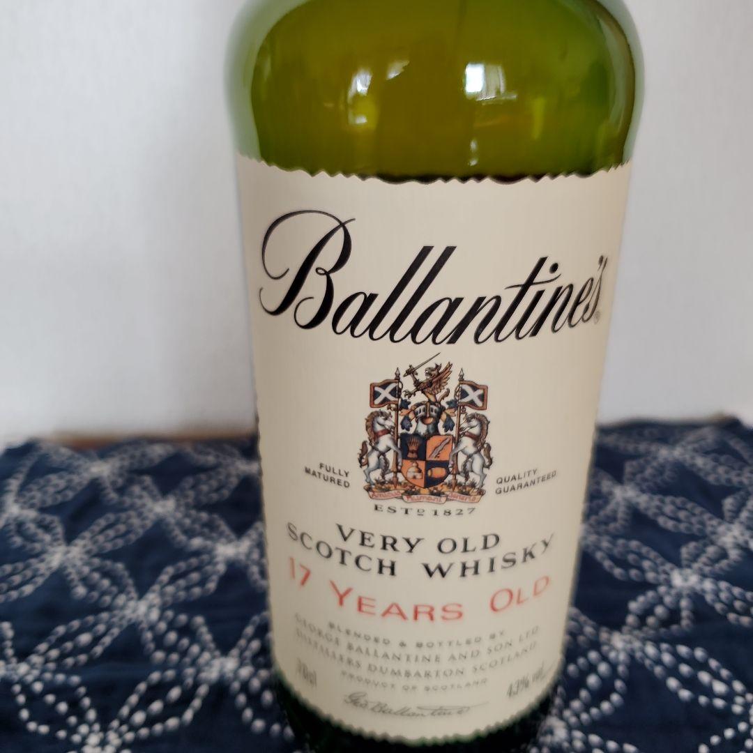 Ballantine'sバランタイン17年スコッチウィスキー未開封