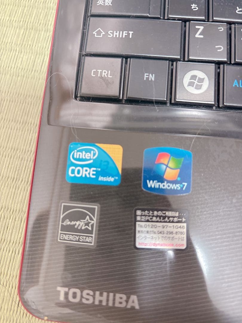TOSHIBAdynabookQosmioV65/86LWindows7初期化済