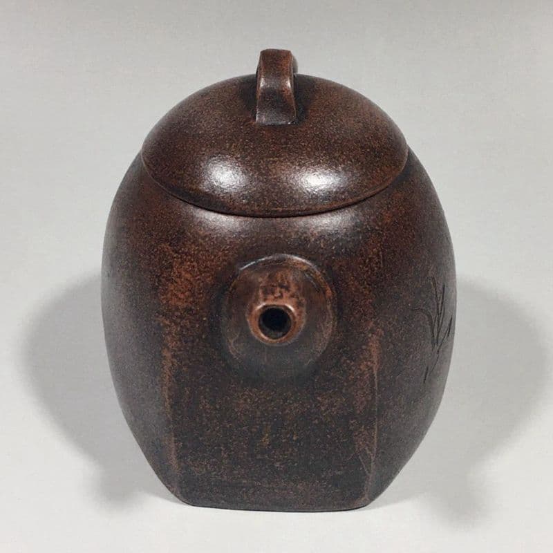中国宜興 紫砂壷 秦権壷 茶壺 置物
