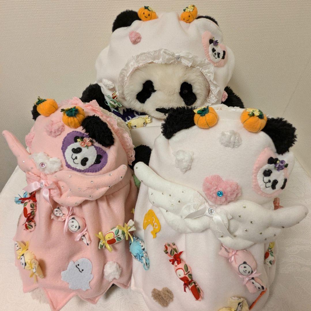 シャンシャン様♡のにさいシャンちゃんリクエスト♡おばけシャンおねえシャンワッペン