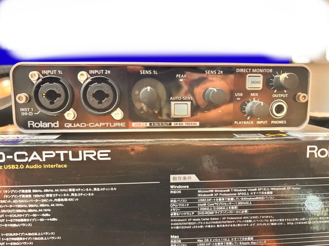 Roland QUAD-CAPTURE UA-55 オーディオインターフェイス