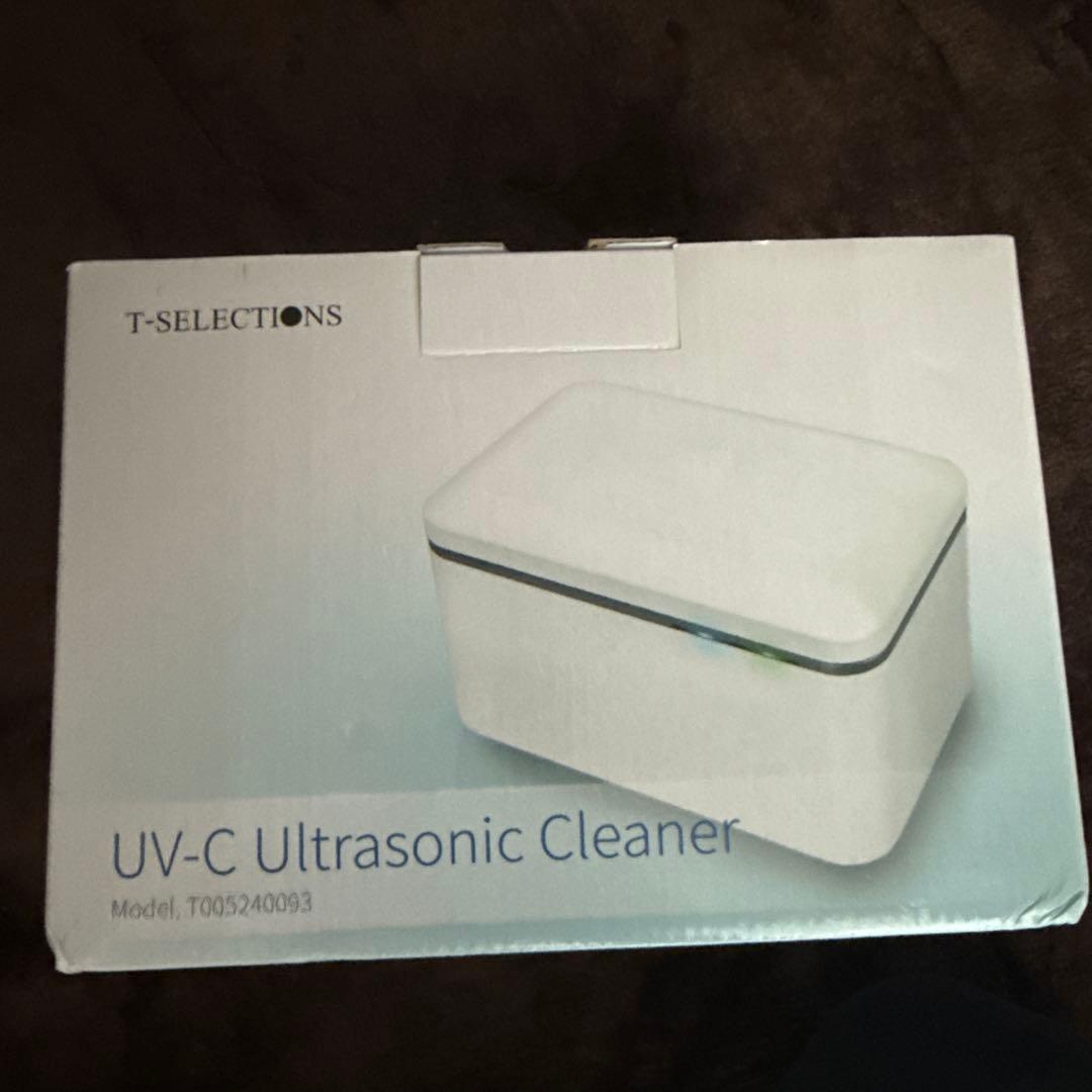 新品未使用 T-SELECTIONS 超音波洗浄機 殺菌用UV-Cライト付き