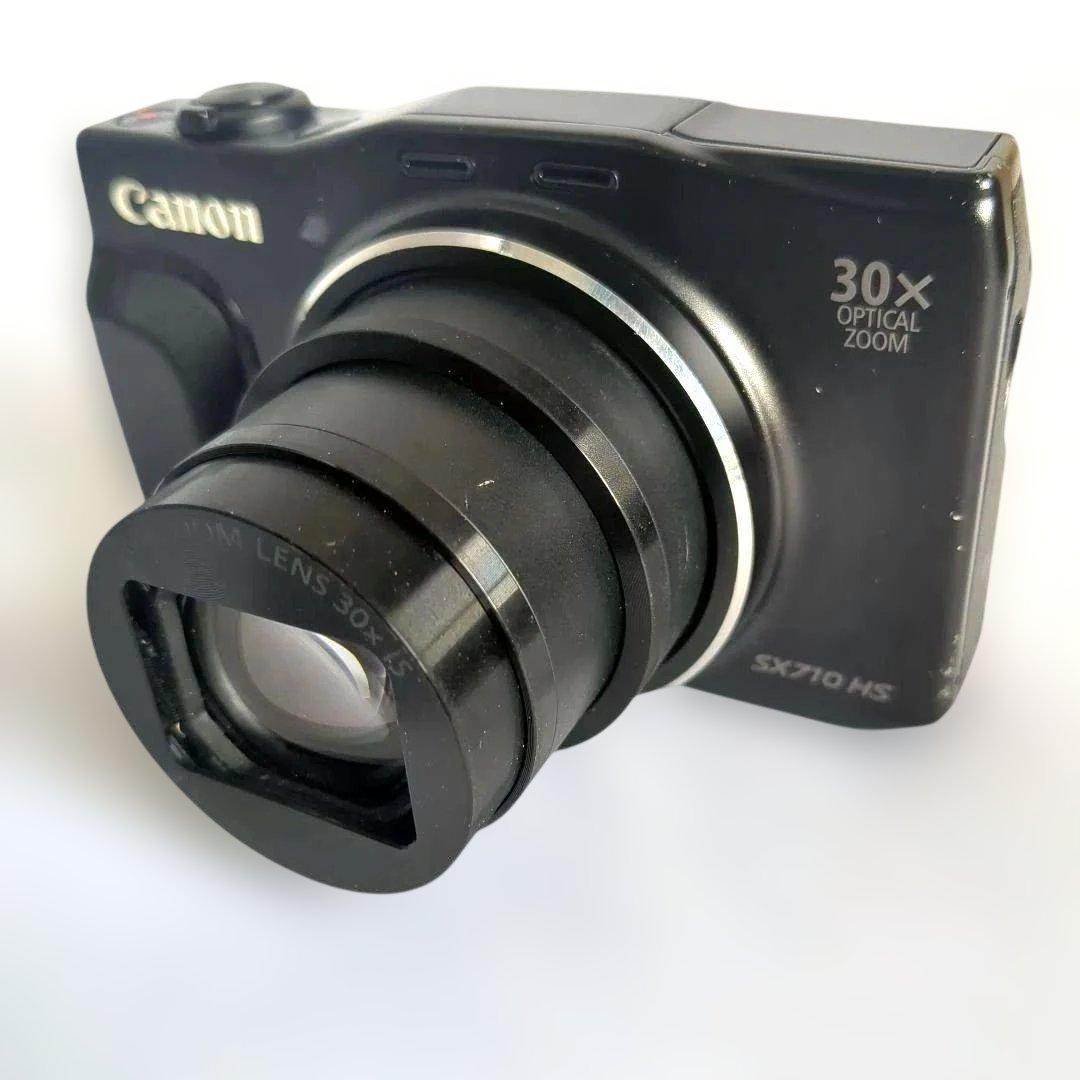【良品】 Canon PowerShot SX710 HS ブラック