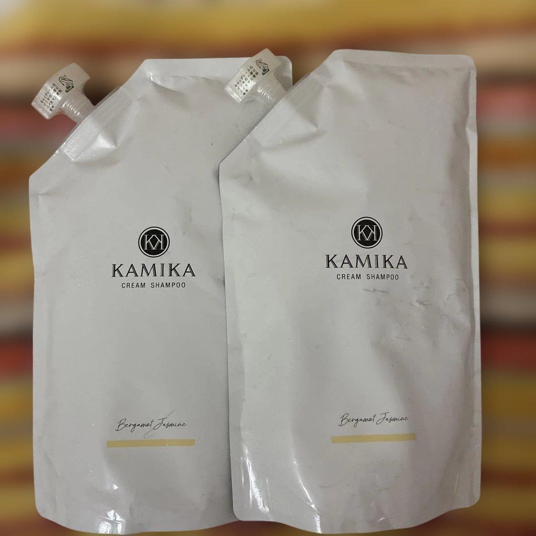 未開封！KAMIKA カミカ オールインワンクリームシャンプー BJ 2本