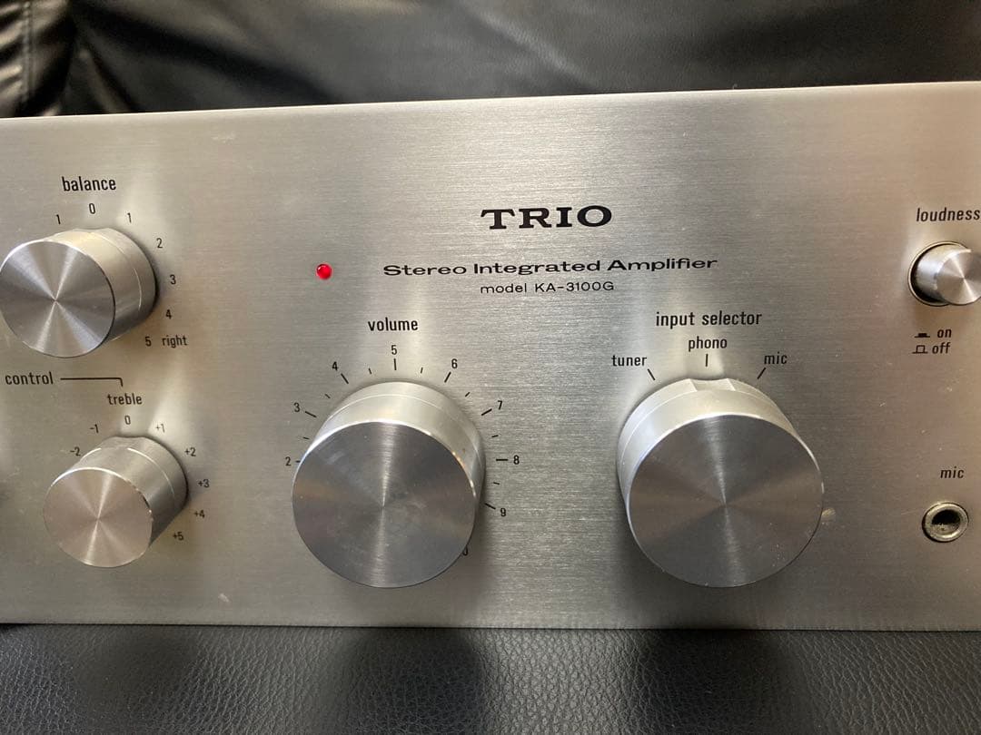 TRIO プリメインアンプ　KA-3100G 音出しOK