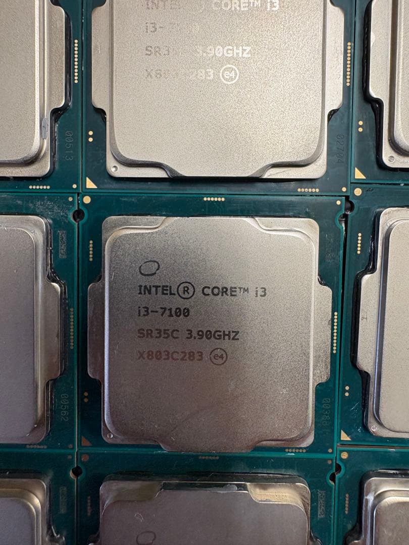 Intel 第7世代i5x4& i3x15 cpu 19個セット