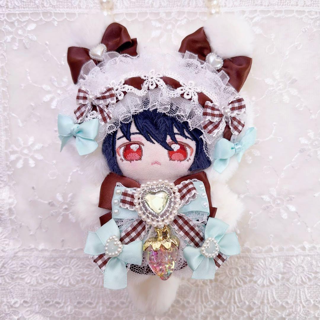 チョコミント　ぬい服　着ぐるみ　いつぬい　ミント　ブラウン　ねこ　あんスタ