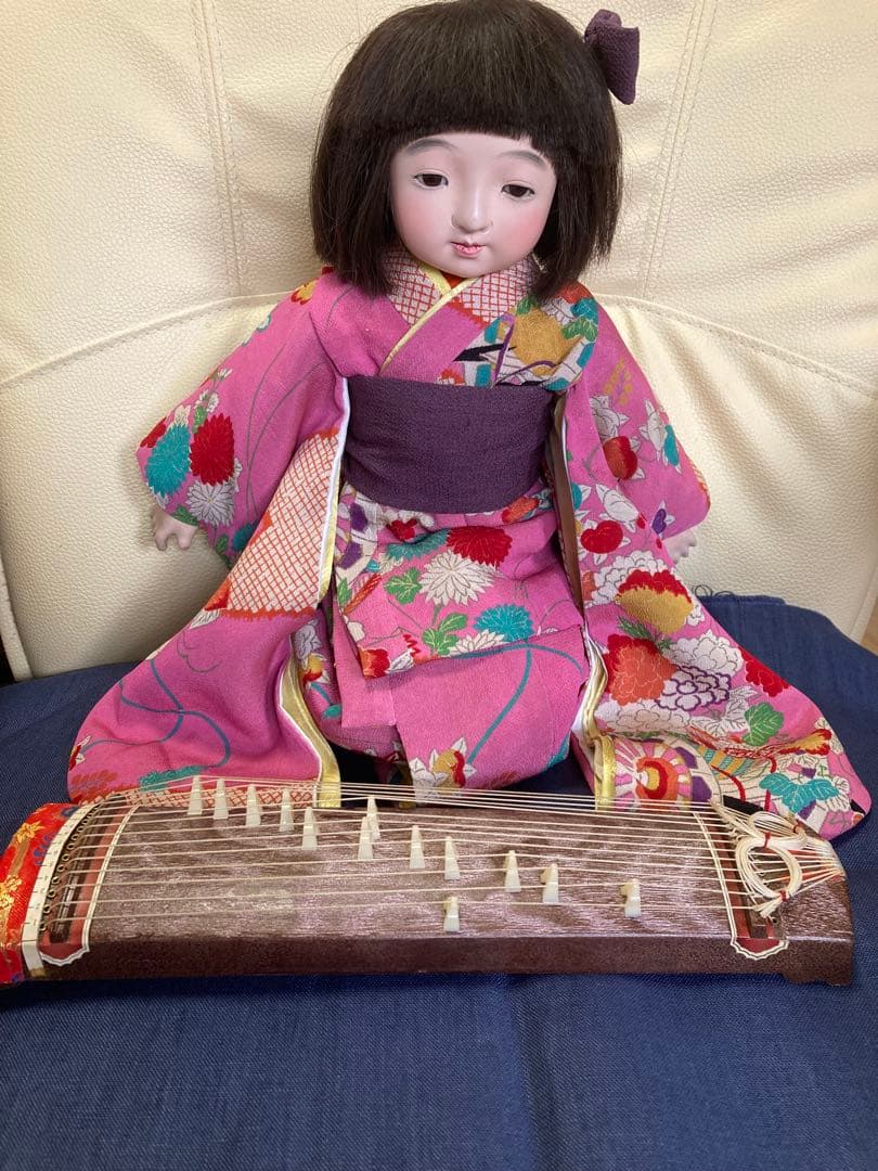 市松人形　自由人形