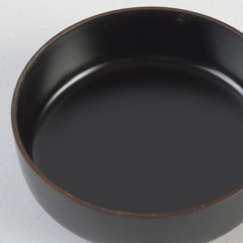 茶道具　蒔絵師　西條一斎作　桜文　棗　共箱　V　9913
