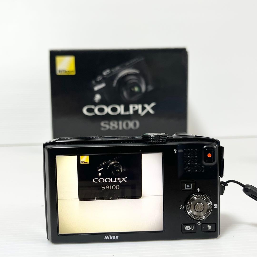 【元箱付】ニコン COOLPIX S8100 コンパクトデジタルカメラ