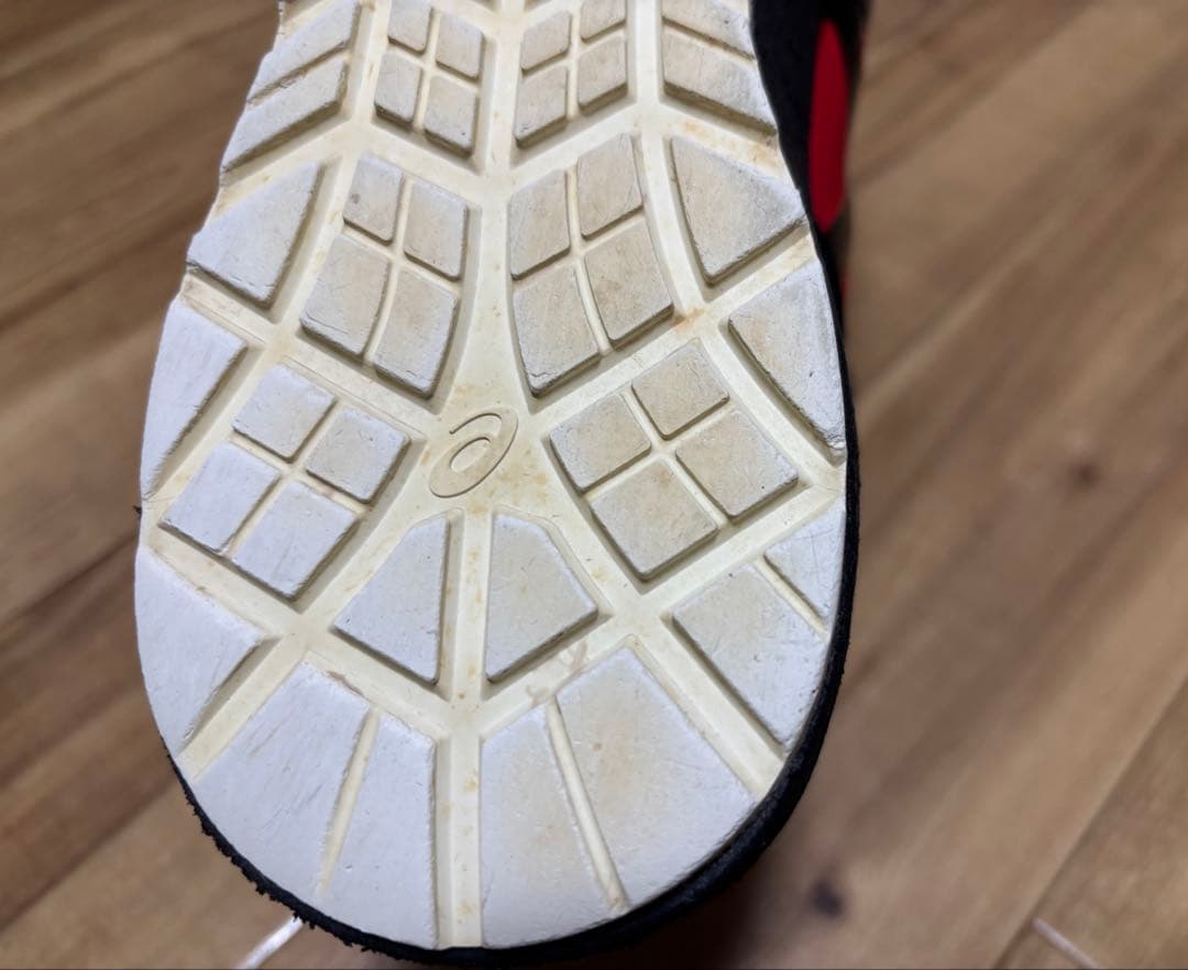 ASICS BOA安全靴 JSAA A 赤