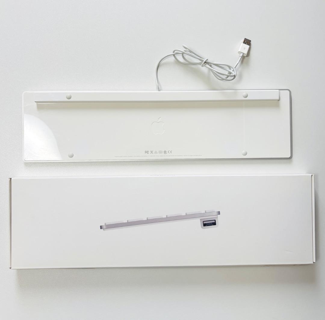 Apple keyboard 純正 MB110J/A USB 日本語 有線