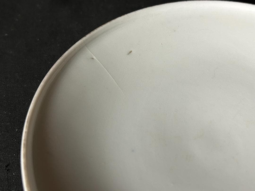 古伊万里 染錦 金彩 花蝶図 蒸茶碗 5客 江戸後期 67